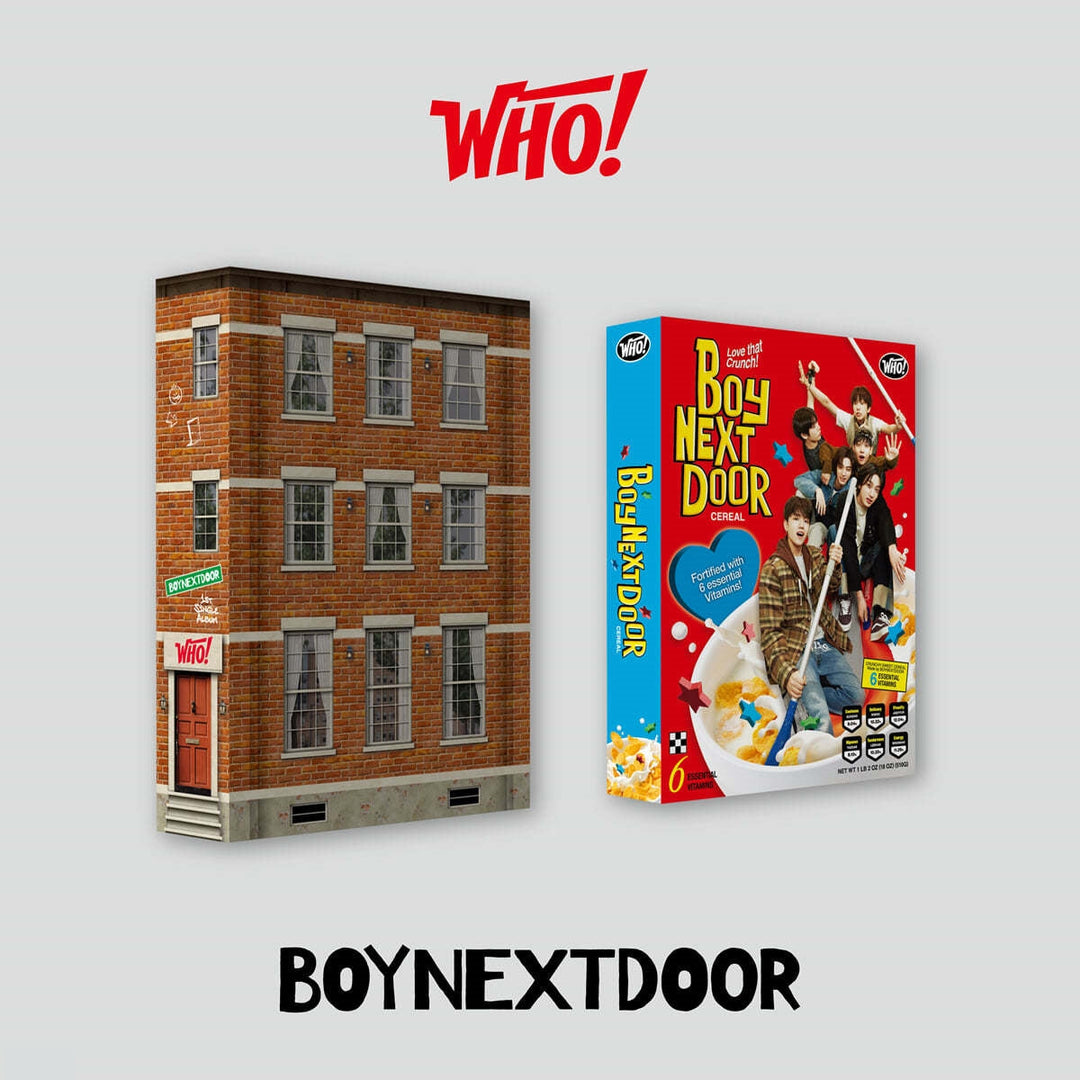 BOYNEXTDOOR - 1st Single "WHO!" (Choose Version) - HALLYUSUPERSTORE