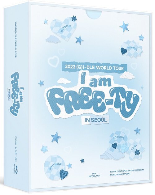(G)I-DLE - 2023 (G)I-DLE World Tour "I am FREE-TY" In Seoun (Blu-Ray) + Pre-Order Benefit - HALLYUSUPERSTORE
