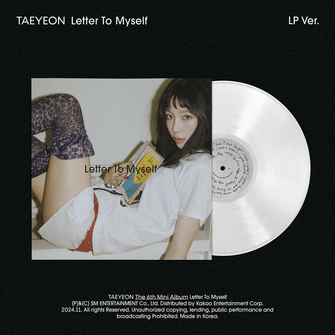 TaeYeon - 6th Mini "Letter To Myself" Color LP