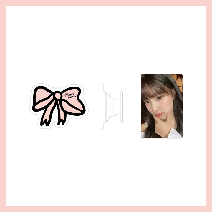 Kang Hyewon - "Hyem's Diary" Official MD (Grip Tok, Keyring, Postcard Book) - HALLYUSUPERSTORE