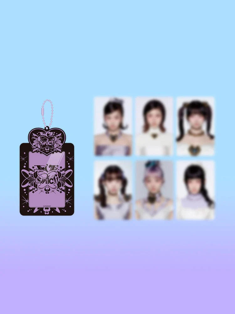 ** IVE - "Switch" Random Photocard Holder Keyring