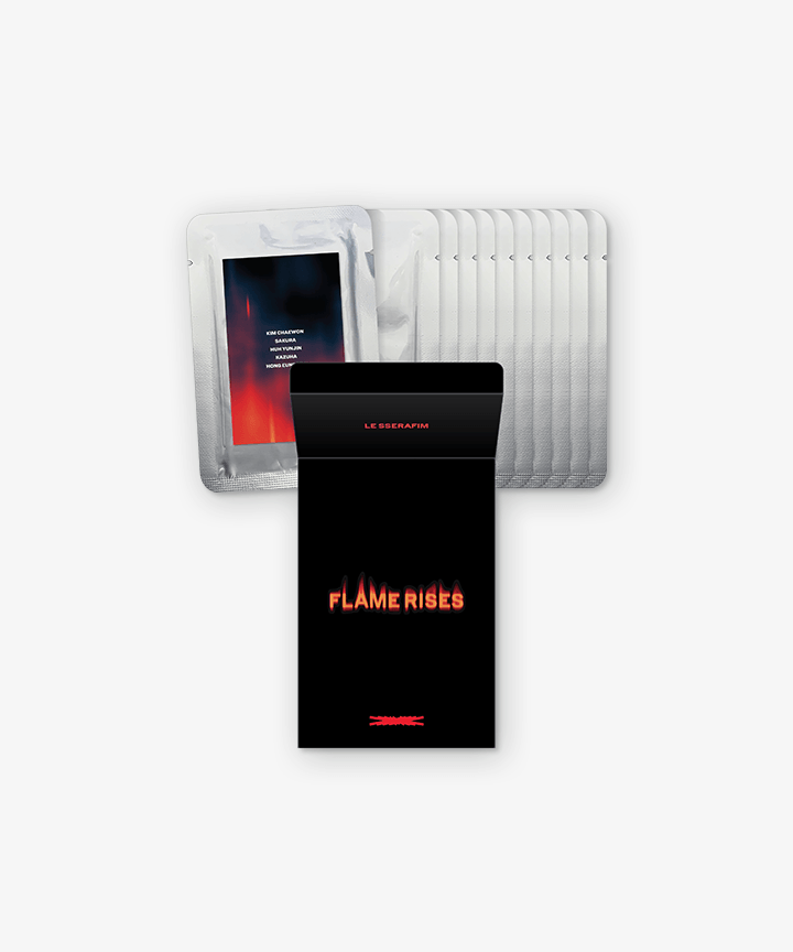 Le Sserafim - FLAME RISES Official MD - HALLYUSUPERSTORE