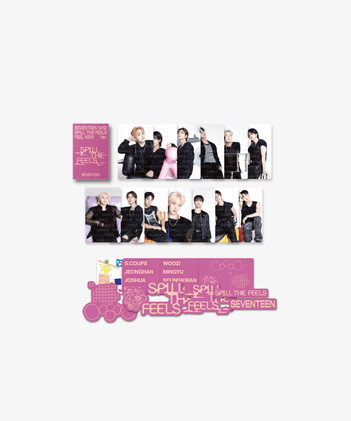 Seventeen - 12th Mini "Spill The Feels" Photocard Set (Feel New Ver.)