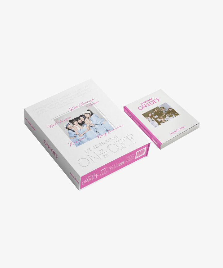 Le Sserafim - Le Sserafim "On-Off 22-23" PhotoBook Set + Weverse Benefit - HALLYUSUPERSTORE