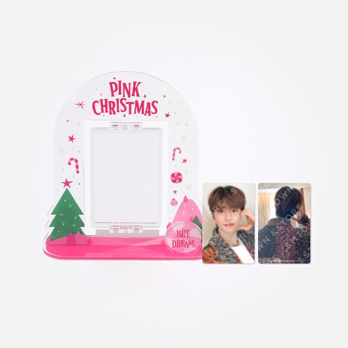 NCT Dream - 2023 Pink Christmas Acrylic Turning Stand Set - HALLYUSUPERSTORE