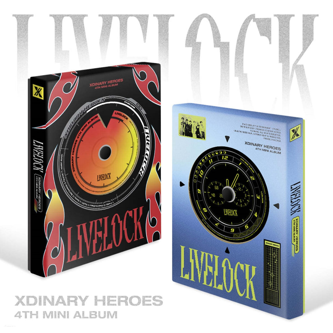 Xdinary Heroes - 4th Mini "Livelock" (Random / Set) - HALLYUSUPERSTORE