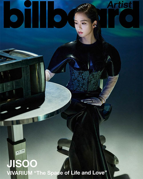 JISOO (of Blackpink)- Billboard Artist (A,B,C,D Version Choose) + Postcard Benefit