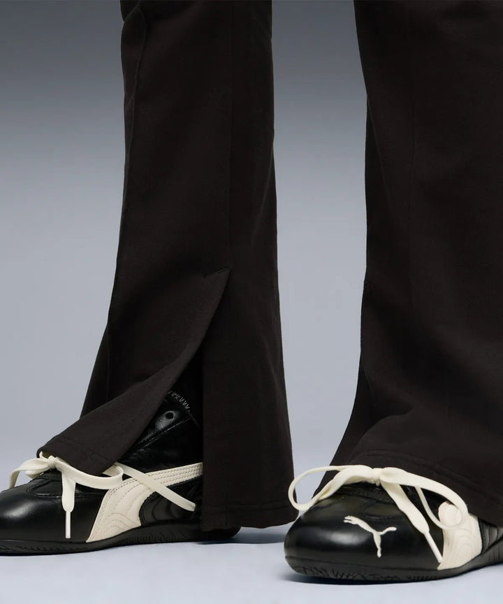 ** ROSE X PUMA - Slim pintuck flare leggings - Black / 635156-01