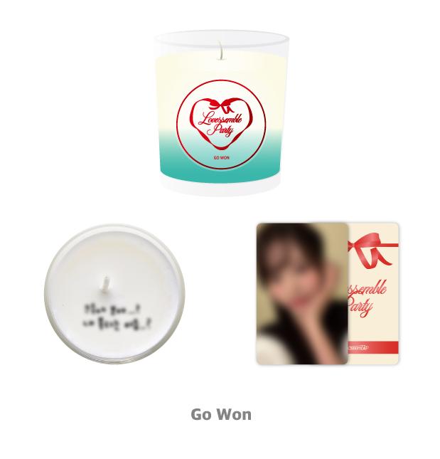 Loossemble - 1st Annual "LOVEssemble Party" Official MD (TinCase Photocard Set, Wine Cup, Message Candle) - HALLYUSUPERSTORE