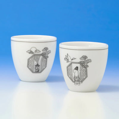 ** JOGUMAN - KOREA EDITION CERAMIC SOJU SHOT GLASS SET
