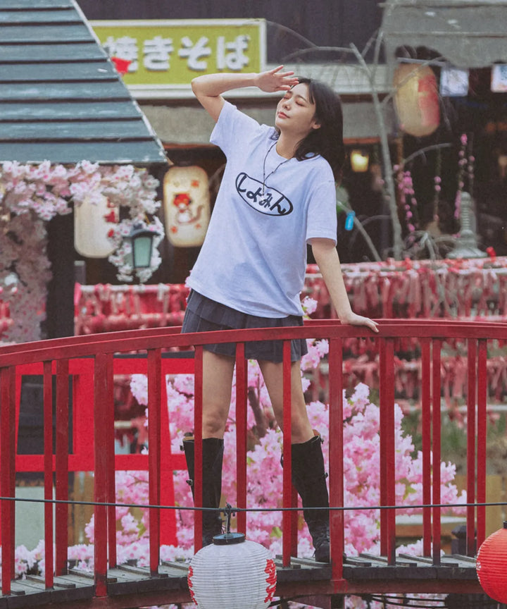 **QWER -Siyeon Logo T-shirt WHITE