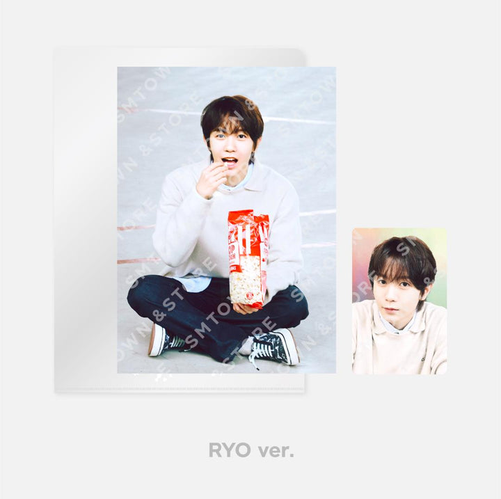 NCT Wish - "Wish Station" Official MD (4x6 Photo, Postcard + Hologram Photocard) - HALLYUSUPERSTORE