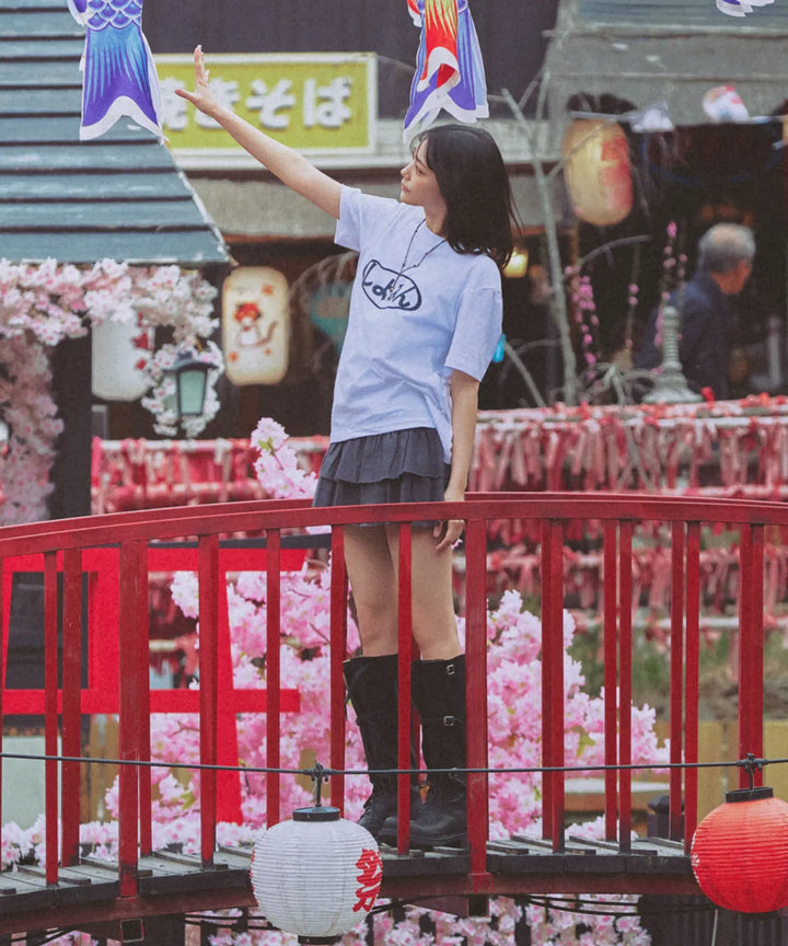 **QWER -Siyeon Logo T-shirt WHITE