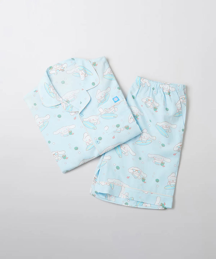 ** Sanrio - nogon nogon L/S Pajamas light blue