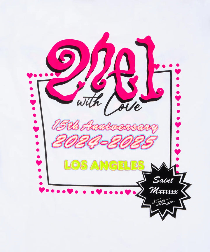 ** 2ne1 - Saint Mxxxxxx x 2NE1 S/S T-Shirt White