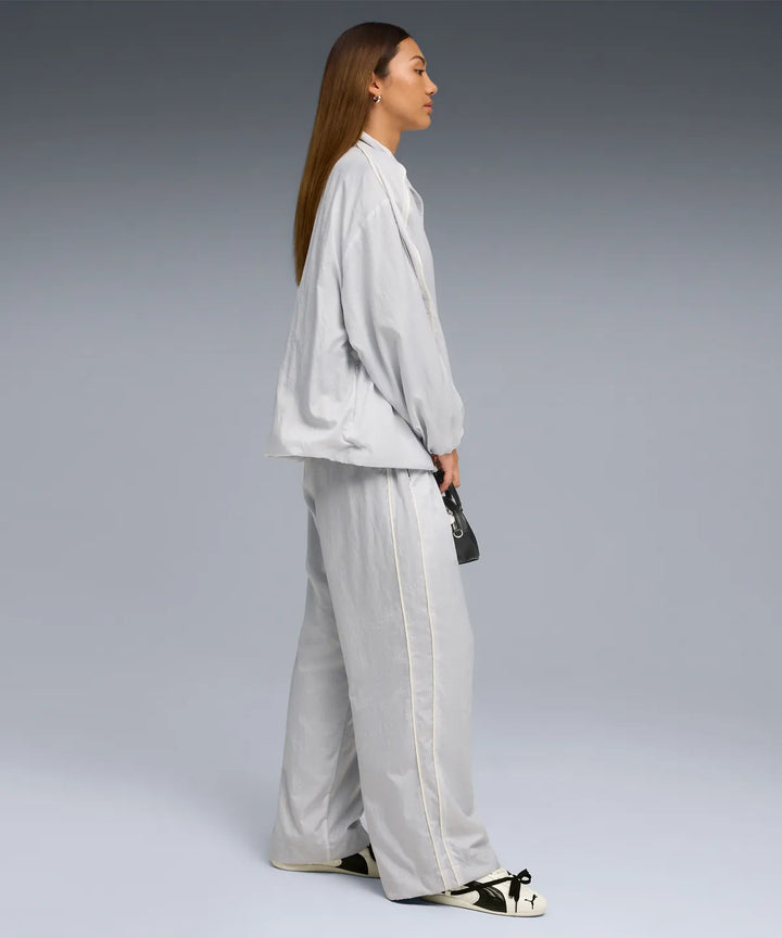 ** ROSE X PUMA - Puma x Rosé T7 Oversized Track Jacket WV - Silver Mist / 633793-32