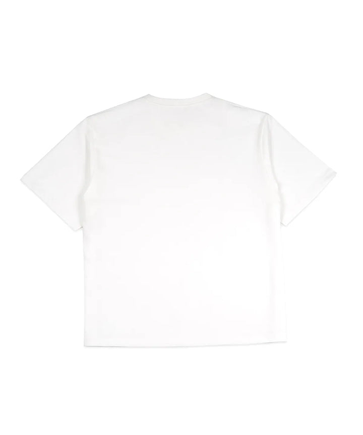 **QWER -Magenta  base half-tone T-shirt (White)