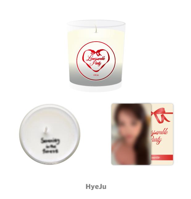 Loossemble - 1st Annual "LOVEssemble Party" Official MD (TinCase Photocard Set, Wine Cup, Message Candle) - HALLYUSUPERSTORE