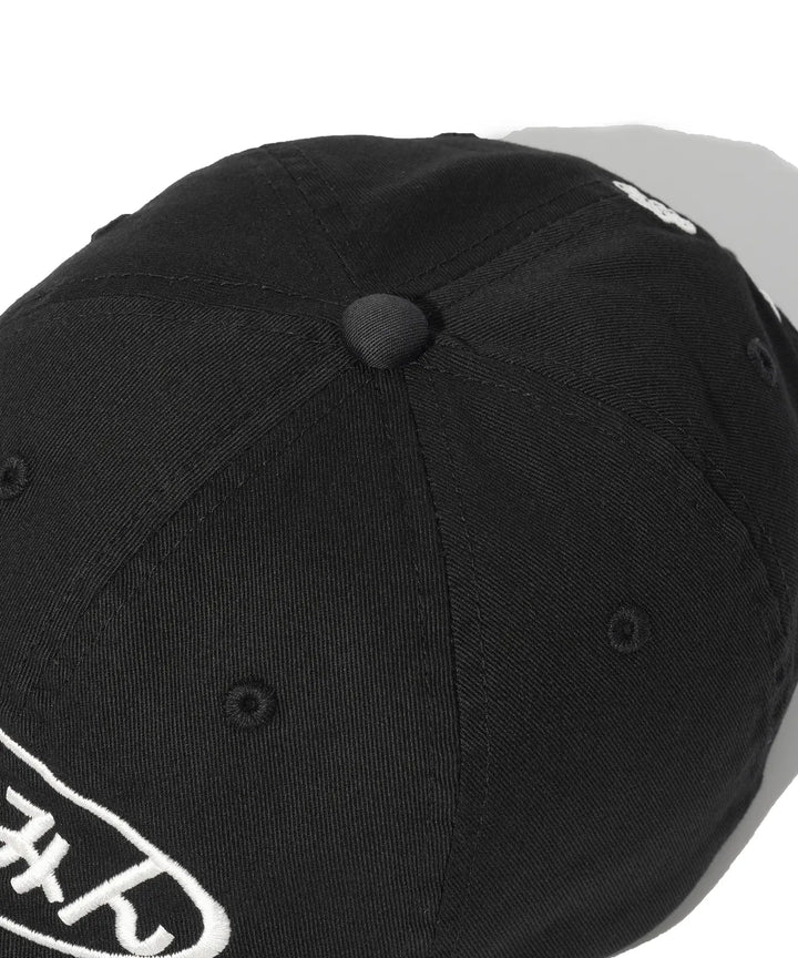 **QWER -Siyeon Logo logo ball cap BLACK