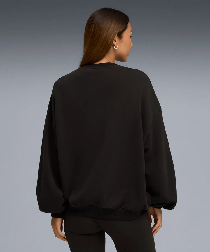 ** ROSE X PUMA -  Oversized Crew TR - Black / 633803-01