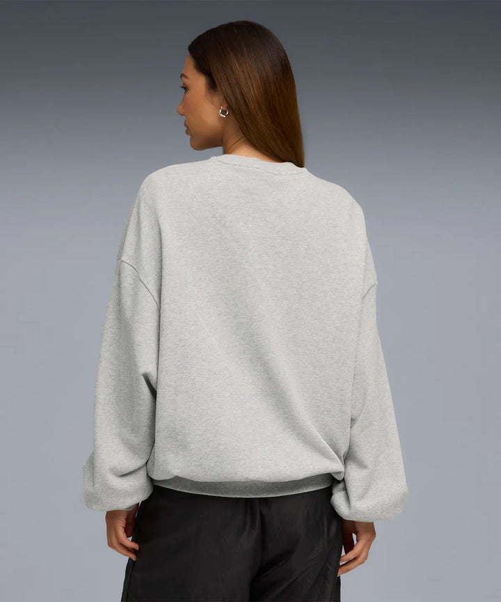 ** ROSE X PUMA -  Oversized Crew TR - Flat Light Gray / 633803-10