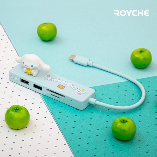 ** Royce Sanrio Characters C Type USB SDTF Multi Hub