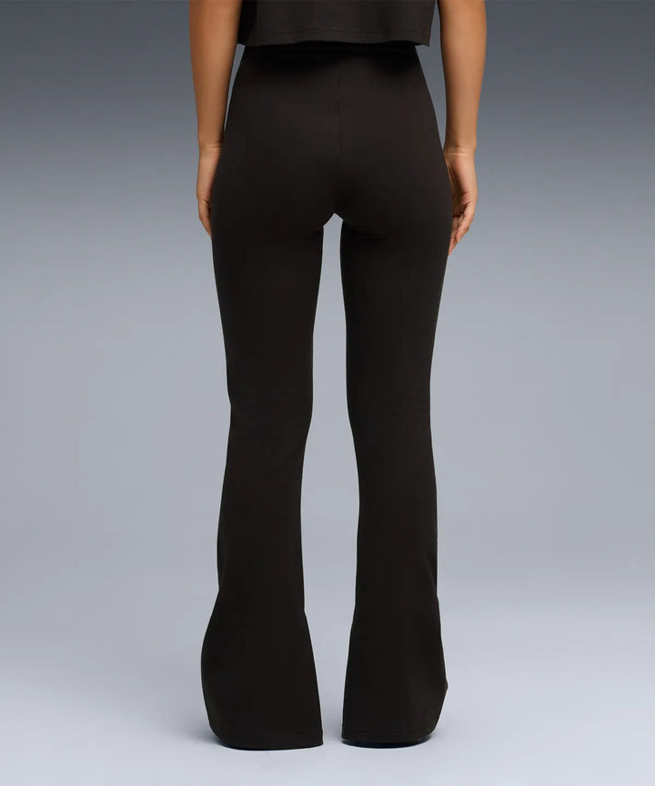 ** ROSE X PUMA - Slim pintuck flare leggings - Black / 635156-01