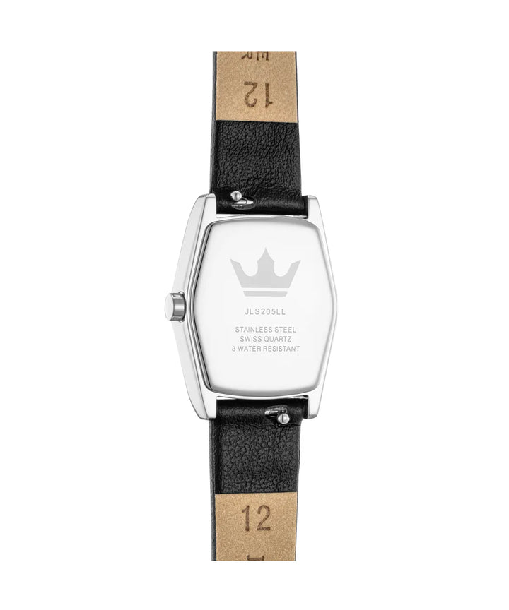 ** IU PICK - jestina NUOVO TEMPO leather watch  Black & White (custom-made)