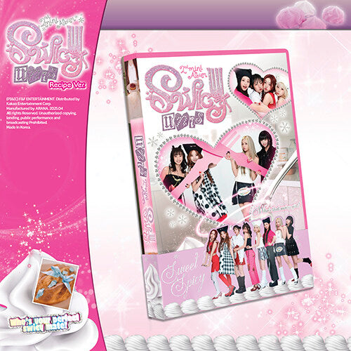 ** UNIS - 2nd Mini Album "SWICY" (Recipe Ver)