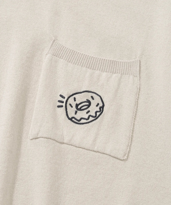 **QWER -Siyeon Doughnut Pocket Round Knitwear SWISS