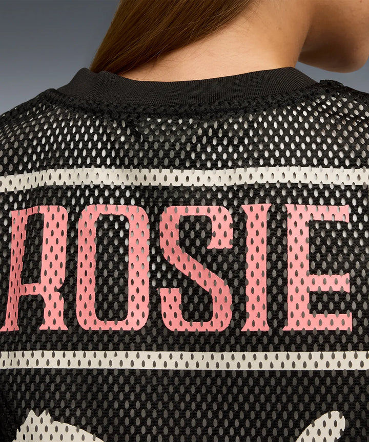 ** ROSE X PUMA - Puma x Rose Relaxed Mesh Top - Black / 633804-01