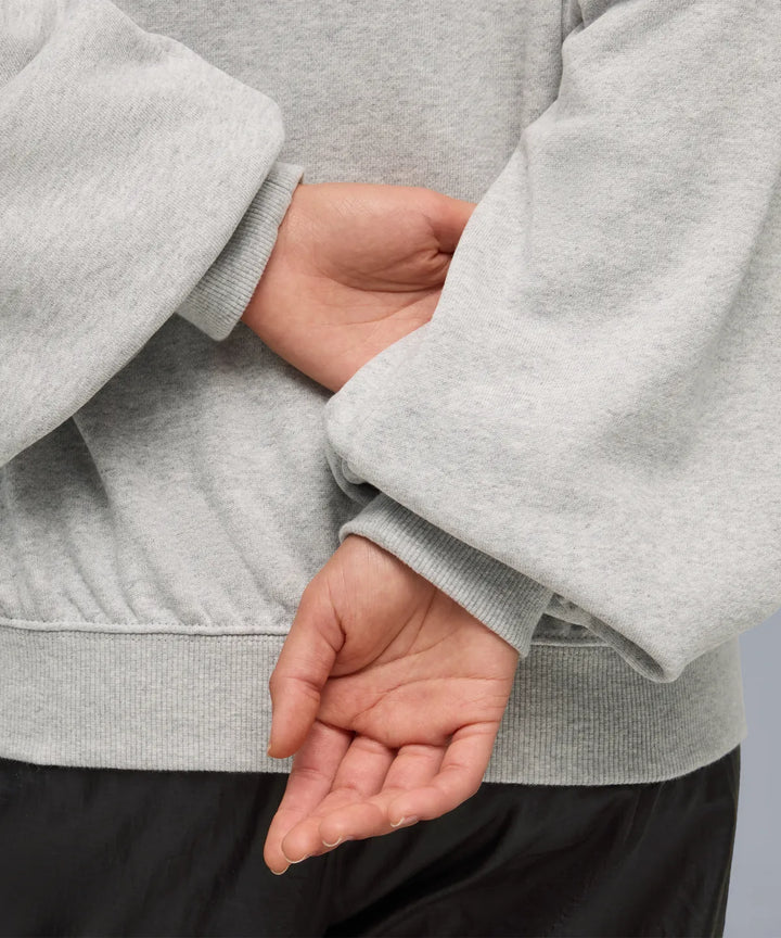 ** ROSE X PUMA -  Oversized Crew TR - Flat Light Gray / 633803-10