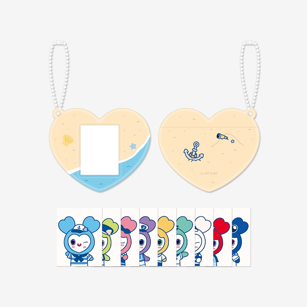 TWICE THIS IS FOR グッズ　PHOTO HOLDER TWICE] LOVELY ID PHOTO HOLDER SET - 2026 TWICE THIS IS FOR WORLD