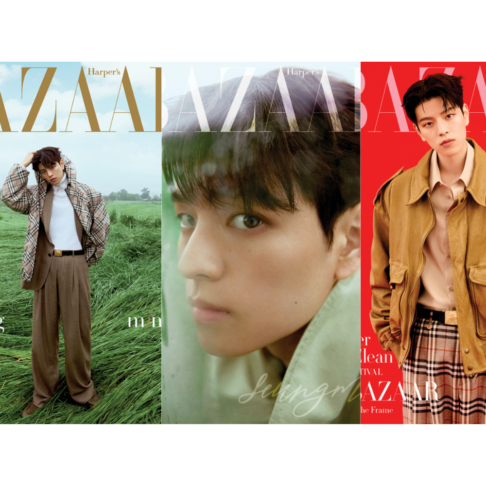 **Seungmin (of Stray kids)-HARPER'S BAZAAR 25.06 (SET ver.) (3ea)