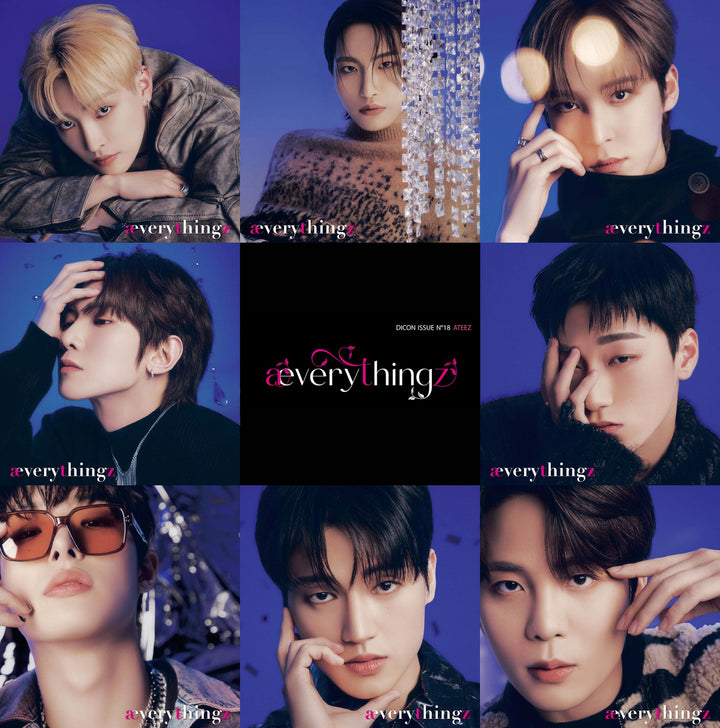 Ateez - Dicon Volume Nº18 : aeverythingz (Choose Member) - HALLYUSUPERSTORE