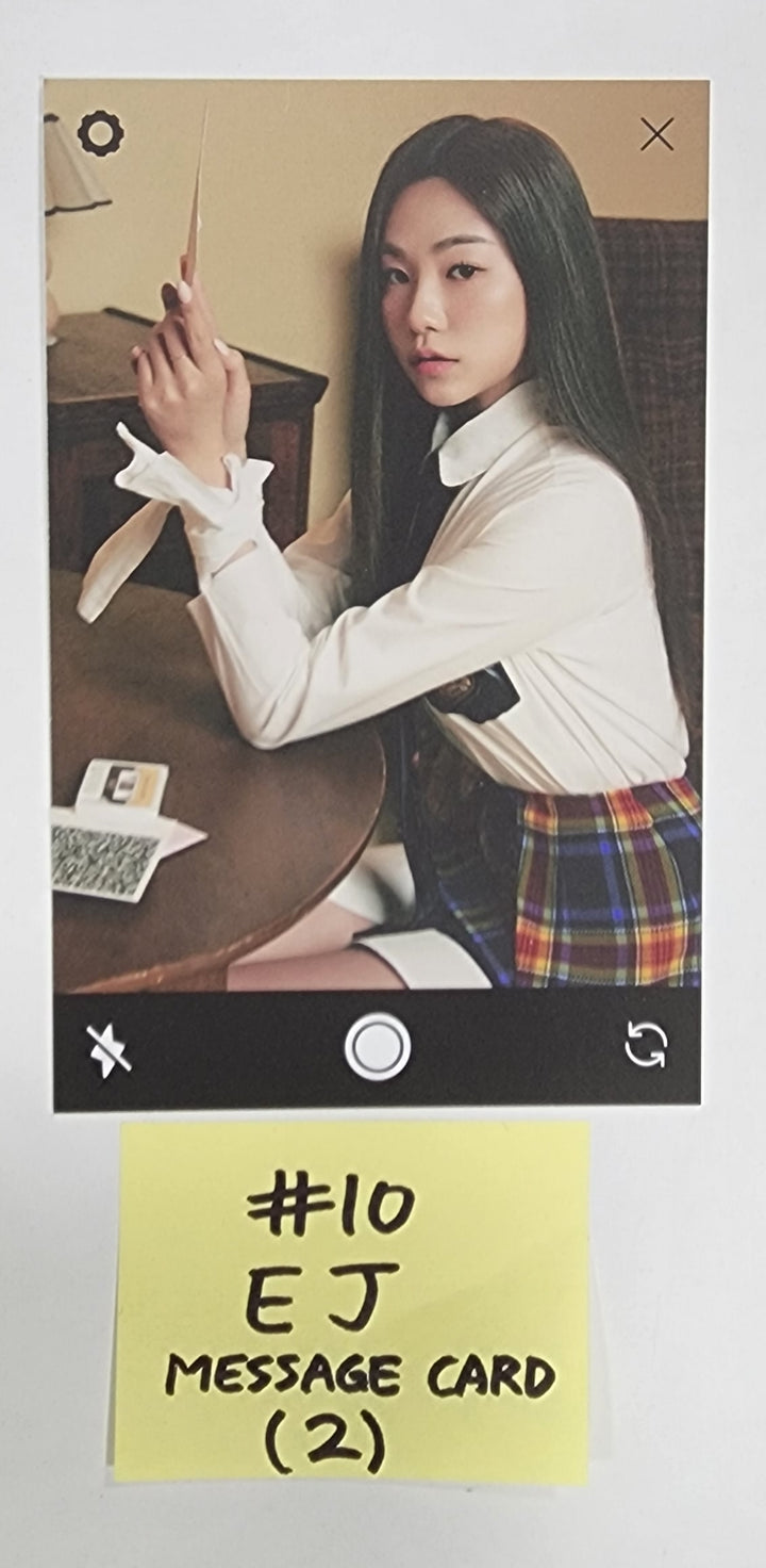 ALICE "Show Down" - Official Photocard, Message Card - HALLYUSUPERSTORE