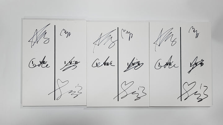 IVE "I've IVE" - Hand Autographed(Signed) Promo Album - HALLYUSUPERSTORE