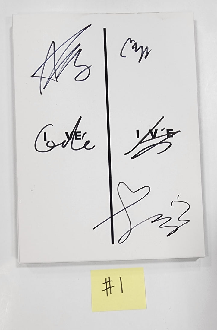IVE "I've IVE" - Hand Autographed(Signed) Promo Album - HALLYUSUPERSTORE