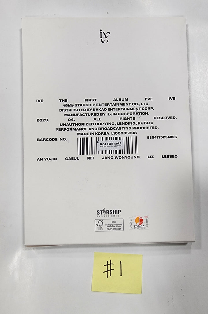 IVE "I've IVE" - Hand Autographed(Signed) Promo Album - HALLYUSUPERSTORE