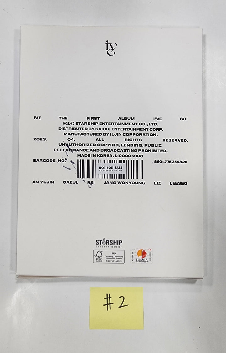 IVE "I've IVE" - Hand Autographed(Signed) Promo Album - HALLYUSUPERSTORE