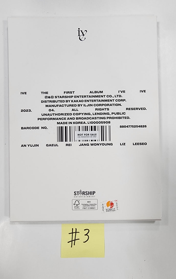 IVE "I've IVE" - Hand Autographed(Signed) Promo Album - HALLYUSUPERSTORE