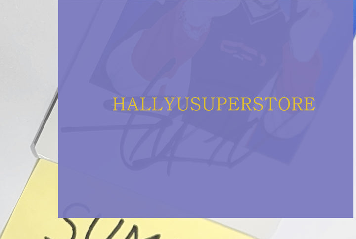 Sumin (Of Xikers) "Tricky Delivery" - Hand Autographed(Signed) Polaroid - HALLYUSUPERSTORE