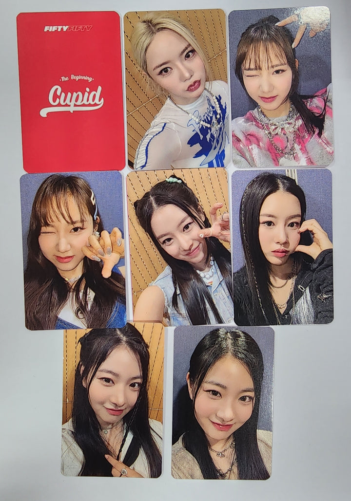 FIFTY FIFTY "The Beginning: Cupid" - KNPOPS Fansign Event Photocard - HALLYUSUPERSTORE