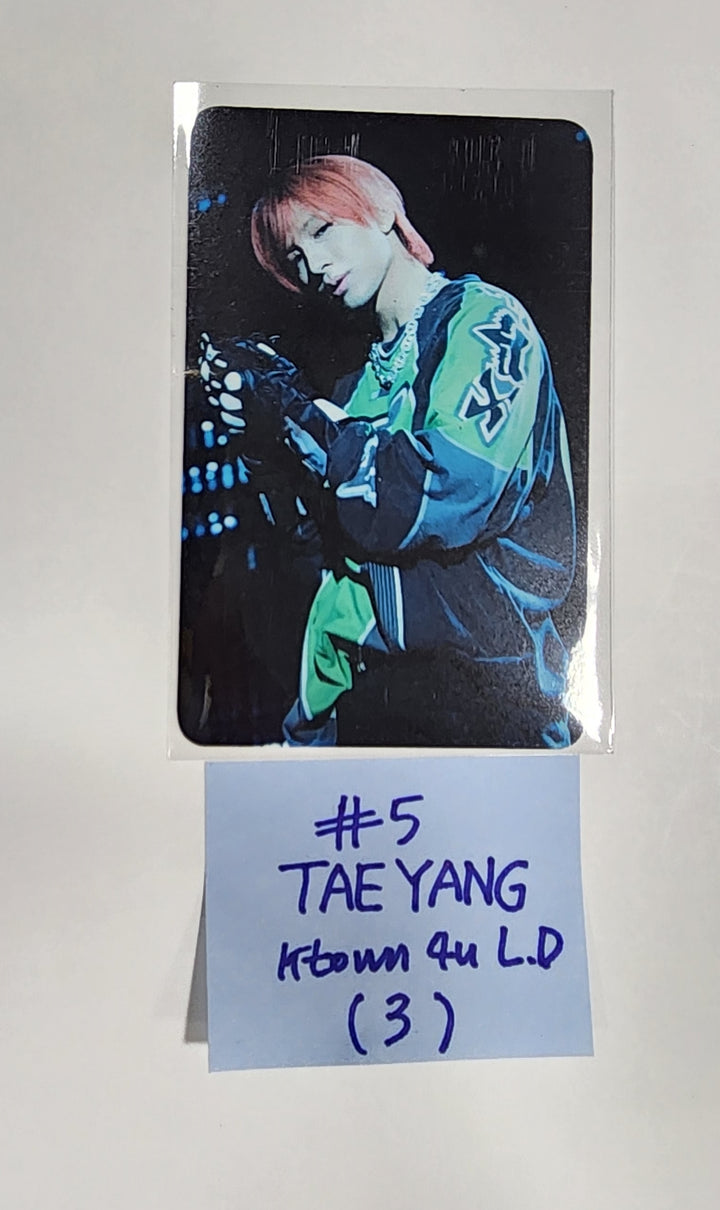 TAEYANG "Down to Earth" - Ktown4U Lucky Draw Event, Drink Event Photocard - HALLYUSUPERSTORE