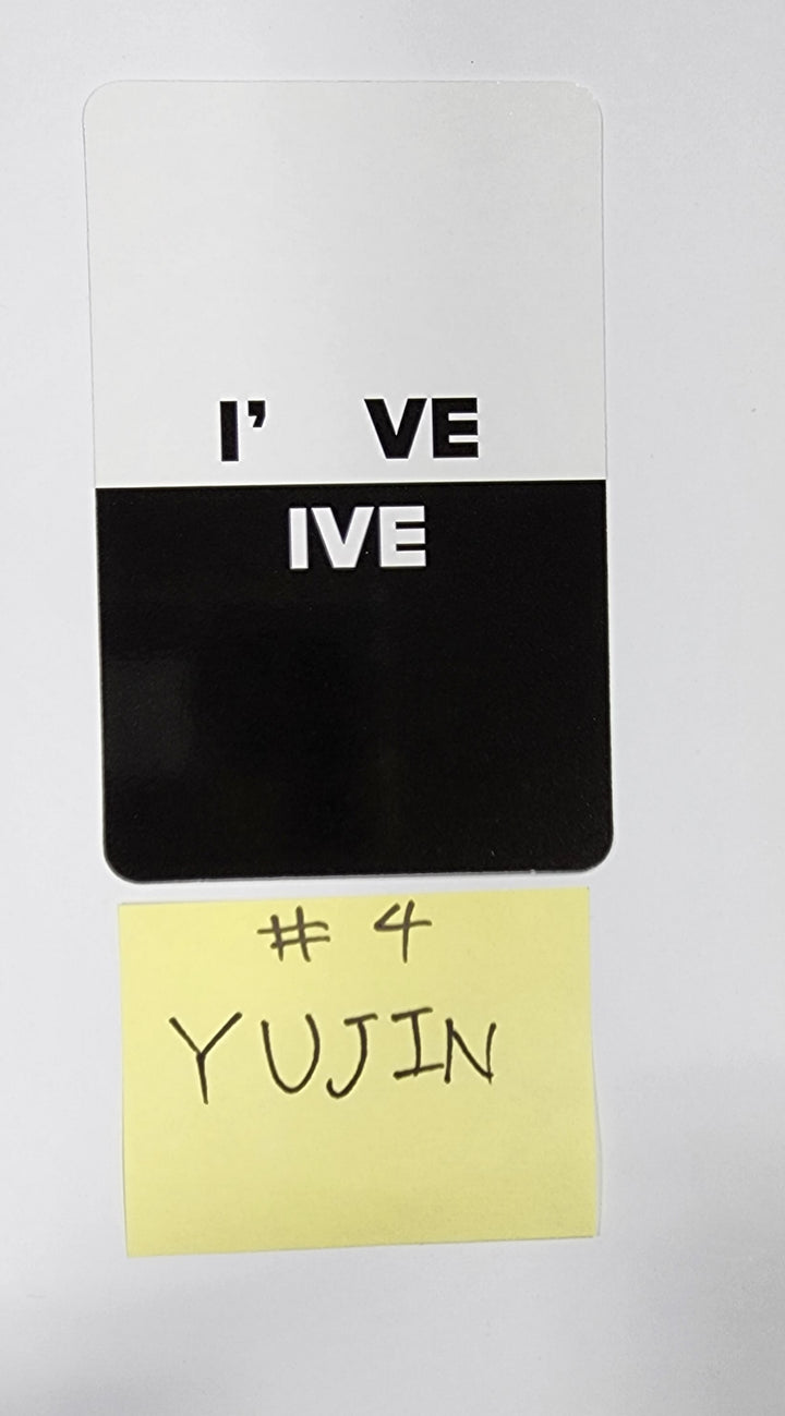 IVE "I've IVE" - Hand Autographed(Signed) Photocard - HALLYUSUPERSTORE