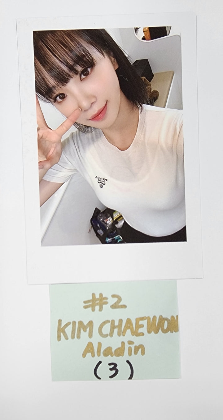 LE SSERAFIM "UNFORGIVEN" - Aladin Pre-Order Benefit Polaroid Type Big Photocard - HALLYUSUPERSTORE