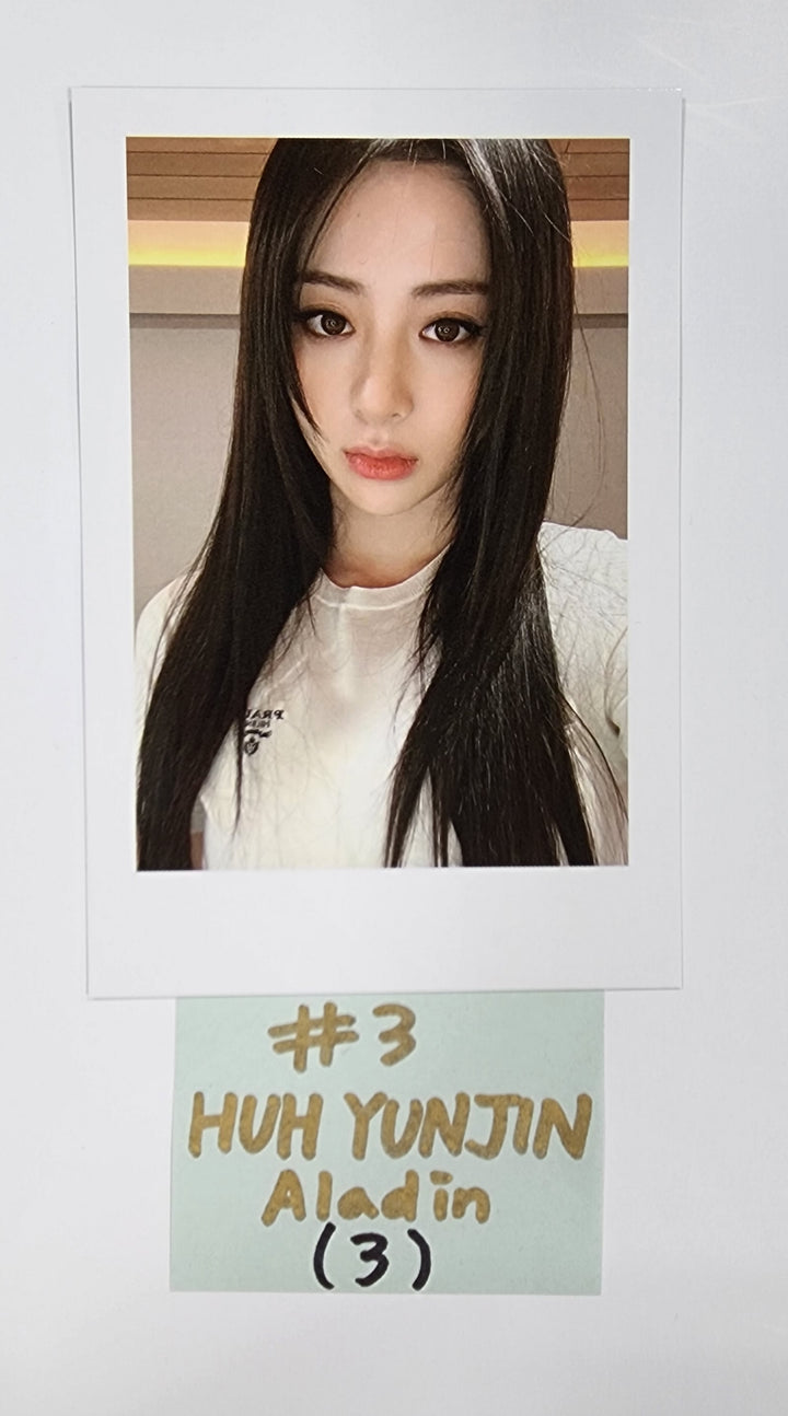 LE SSERAFIM "UNFORGIVEN" - Aladin Pre-Order Benefit Polaroid Type Big Photocard - HALLYUSUPERSTORE
