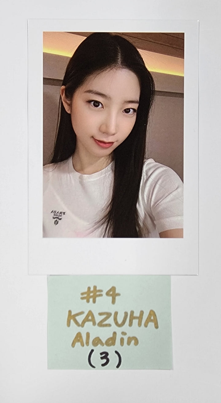 LE SSERAFIM "UNFORGIVEN" - Aladin Pre-Order Benefit Polaroid Type Big Photocard - HALLYUSUPERSTORE
