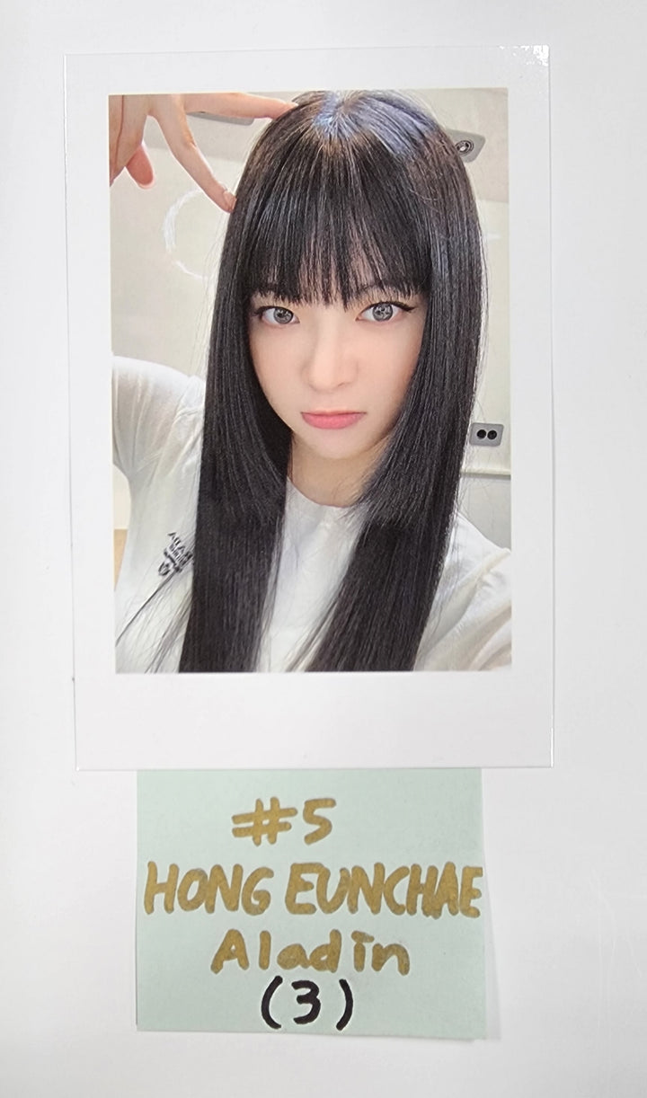 LE SSERAFIM "UNFORGIVEN" - Aladin Pre-Order Benefit Polaroid Type Big Photocard - HALLYUSUPERSTORE
