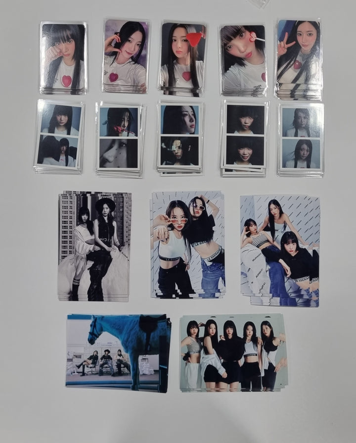 LE SSERAFIM "UNFORGIVEN" - Ktown4U Lucky Draw Photocards, Drink Event Printed Photo - HALLYUSUPERSTORE